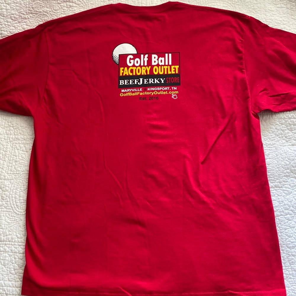 ⛳️GOLF BALL Factory Outlet Beef Jerky Store - TENNESSEE NEW Unisex Shirt⛳️